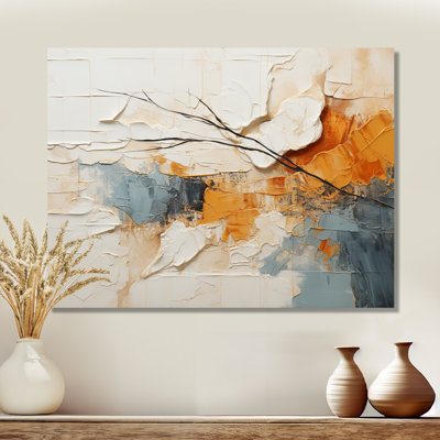 Minimalism Modern Scandinavian Serenity Canvas Painting Print