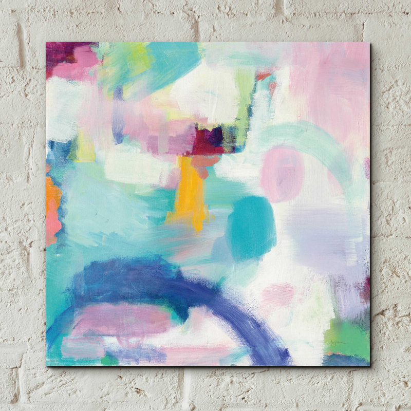 "Procès et Airy Bright" par Mary Urban, H 12 po x l 12 po x P 0,13 po
