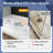60"W x 34"D Rectangle Shower Base in Marble White with Reversible Drain, Anti-Slip Acrylic Shower Pan with Detachable Flanges, cUPC Certified