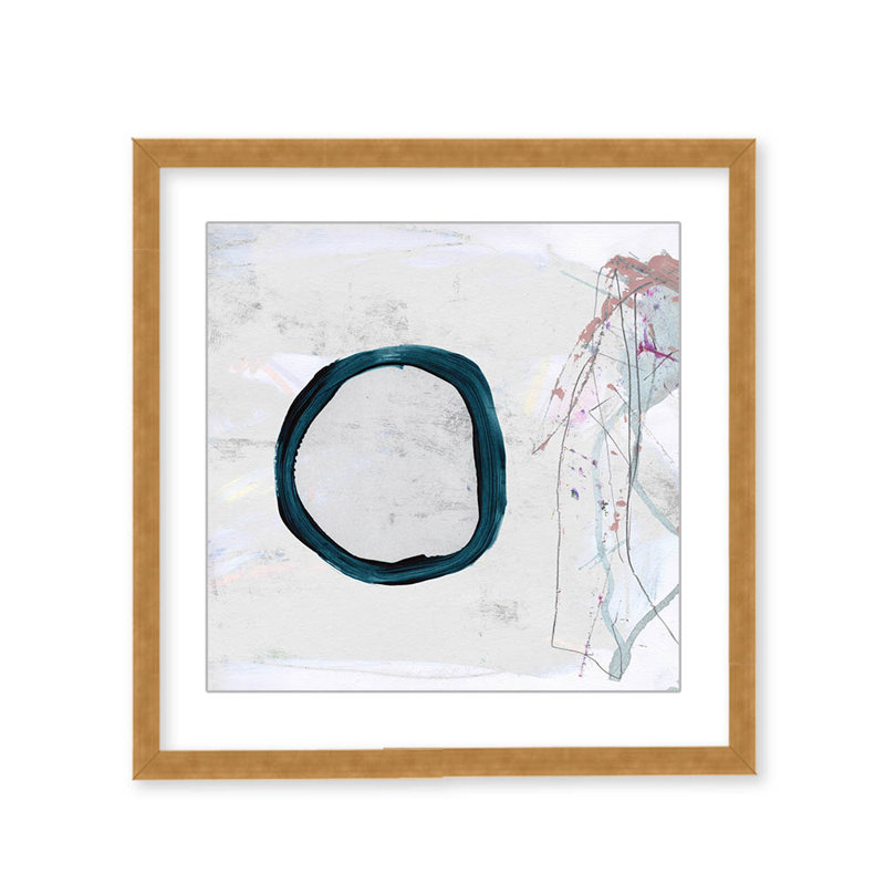 Abstract The Drop by Dan Hobday, 48" H x 48" W