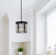 Luminaire suspendu tambour simple 3 lumières Yazmin