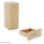 Maybery 34.5cm W 5 - Drawer Chest of Drawers-2008895125