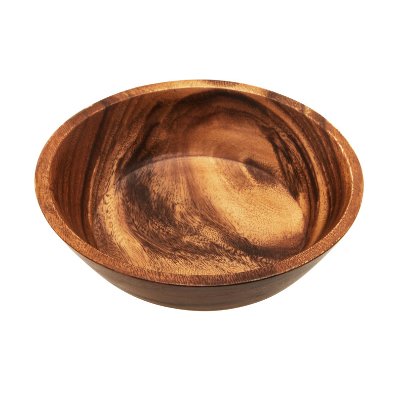 Amiela Wood Decorative Bowl