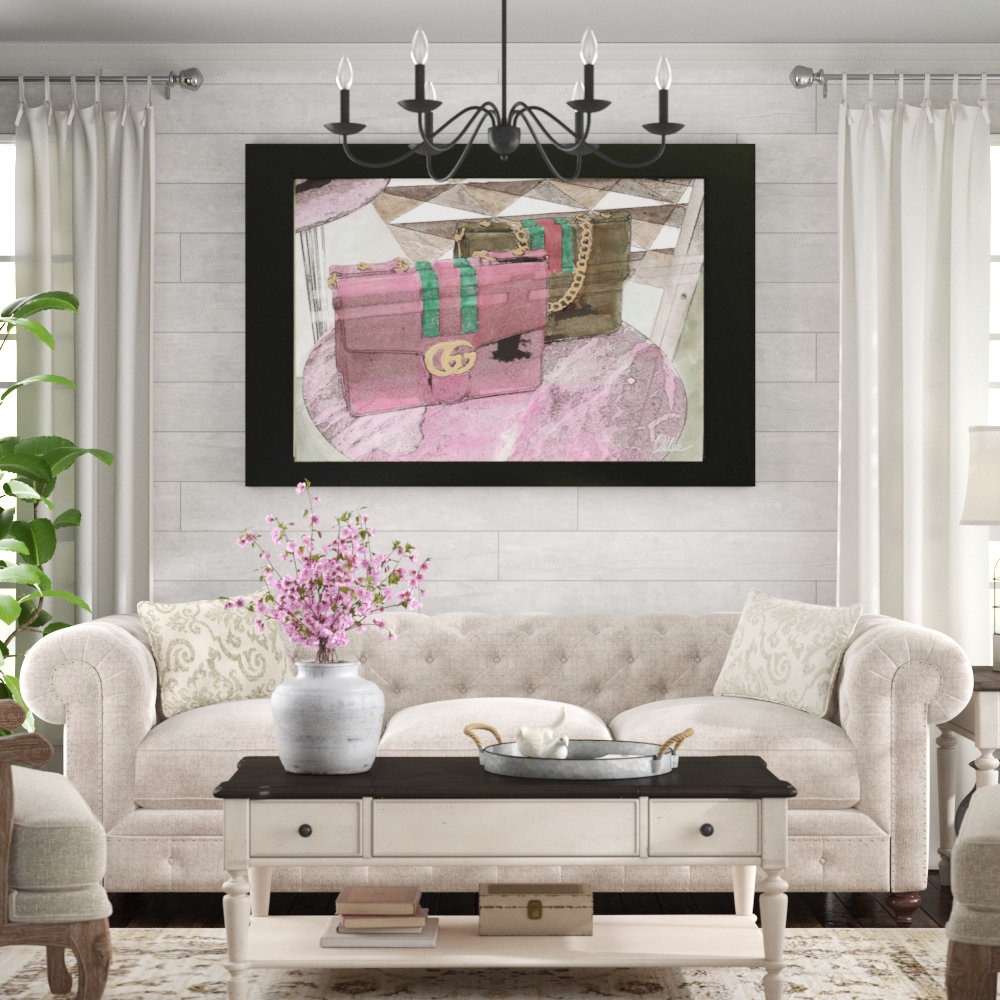 Bag Selection Framed Art Print