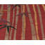 Bamboo Floral Area Rug in Gray/Red-10214051