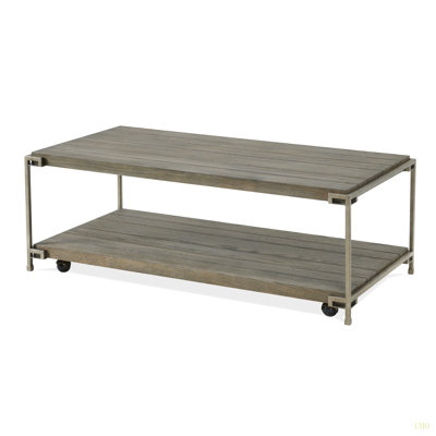 3-Piece Metal Frame  Living Room Coffee Table And 2 End Tables Set