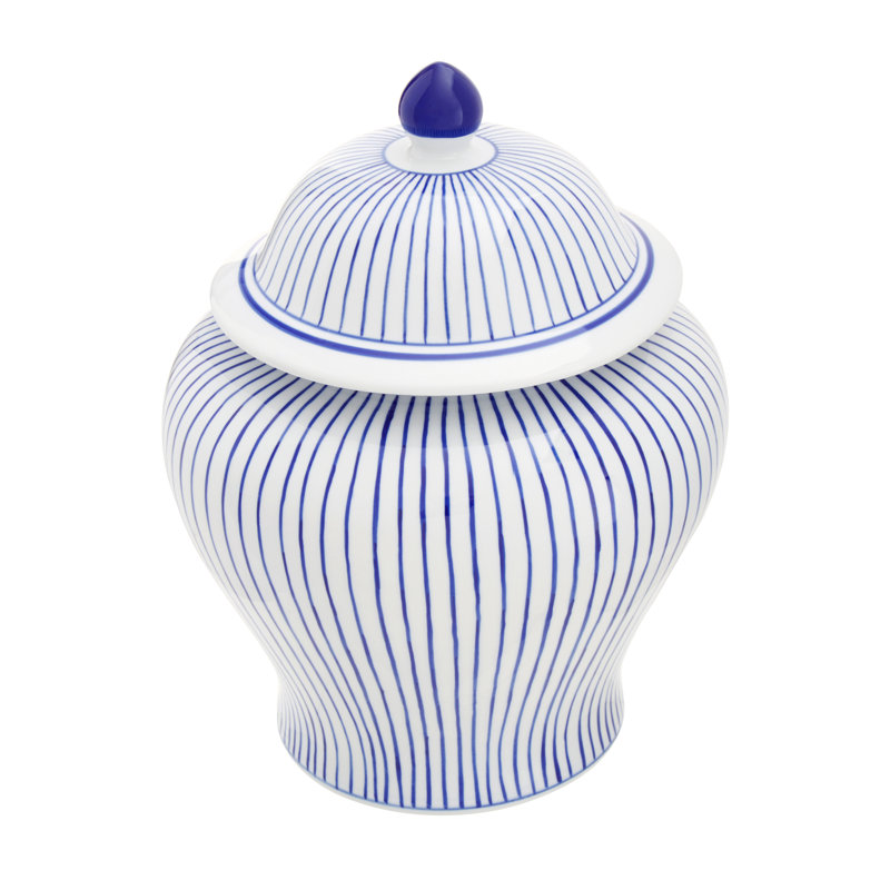 Noralee Handmade Ceramic / Porcelain Decorative Urns & Jars, 39 H x 29 W x 29 D cm