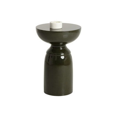Table d'appoint Kellaman avec plateau en béton - Mousse de nuit