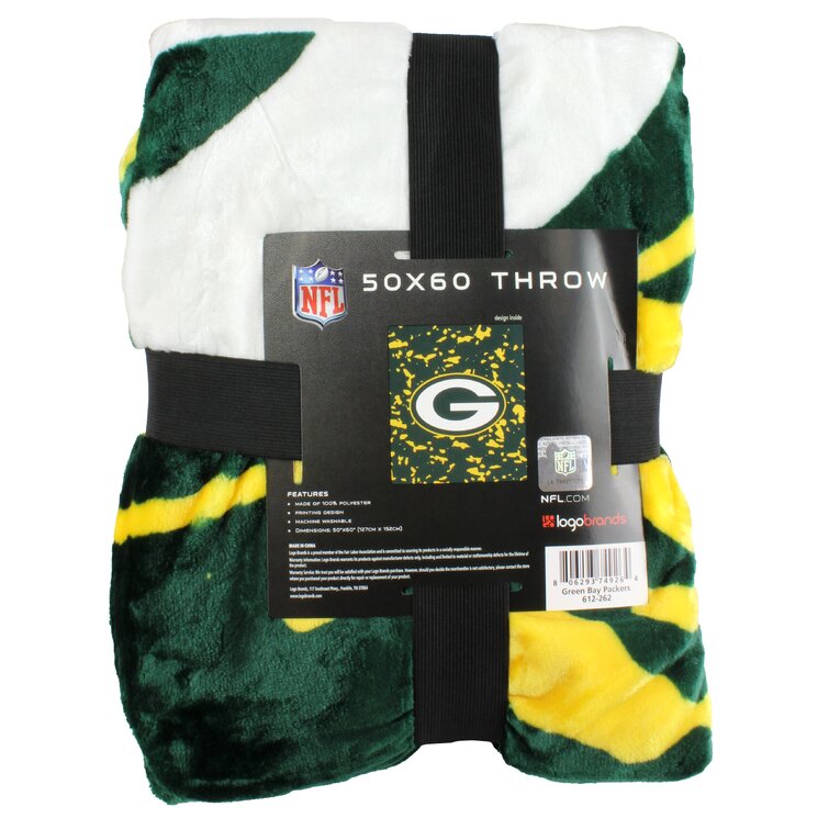 : Northwest NFL Polyester Raschel Throw Blanket 50X60 Inch, Green  Bay Packers : Sports & Outdoors