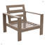 Fauteuil club, étain en poudre-1207524549
