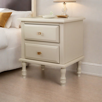 Cream-coloured bedroom cabinet