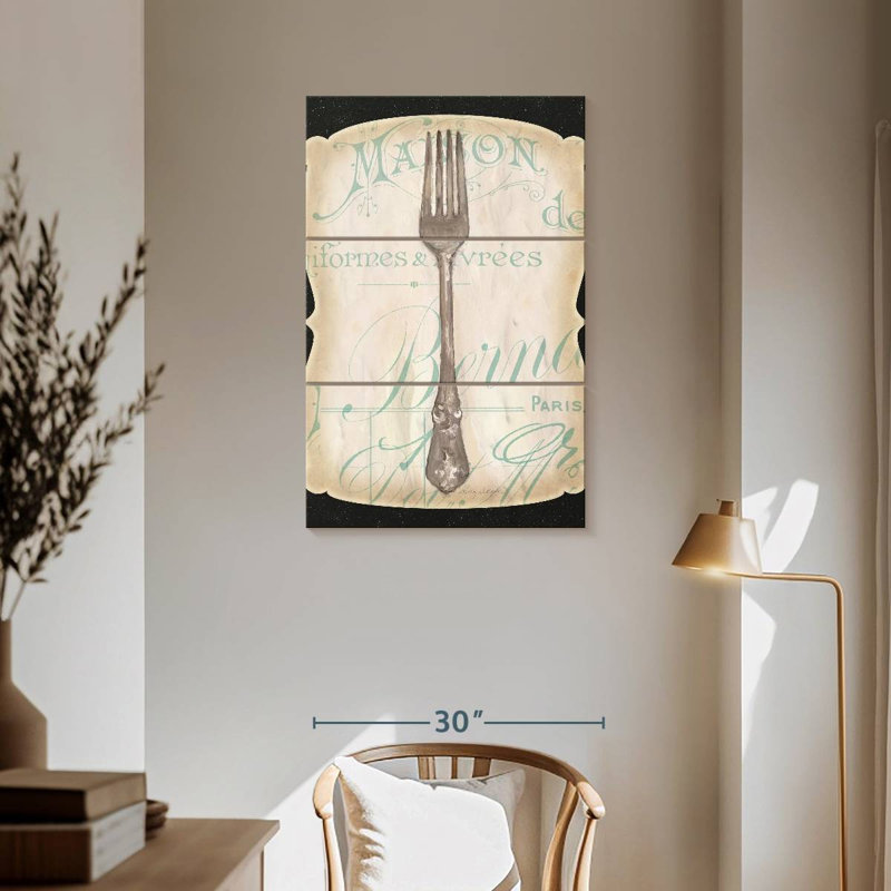 Senne French Fork I, 57" H x 36" W