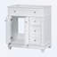 Meuble-lavabo de salle de bain sans lavabo
