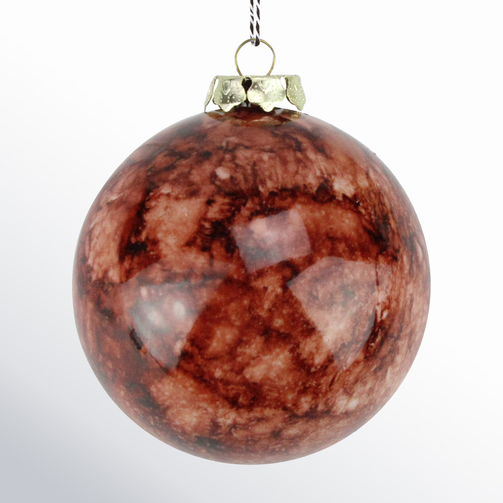 Northlight Seasonal 3" Shatterproof Bauble, Sienna Brown
