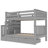 Eridano Kids Full Over Full Bunk Bed with Drawers-681989131