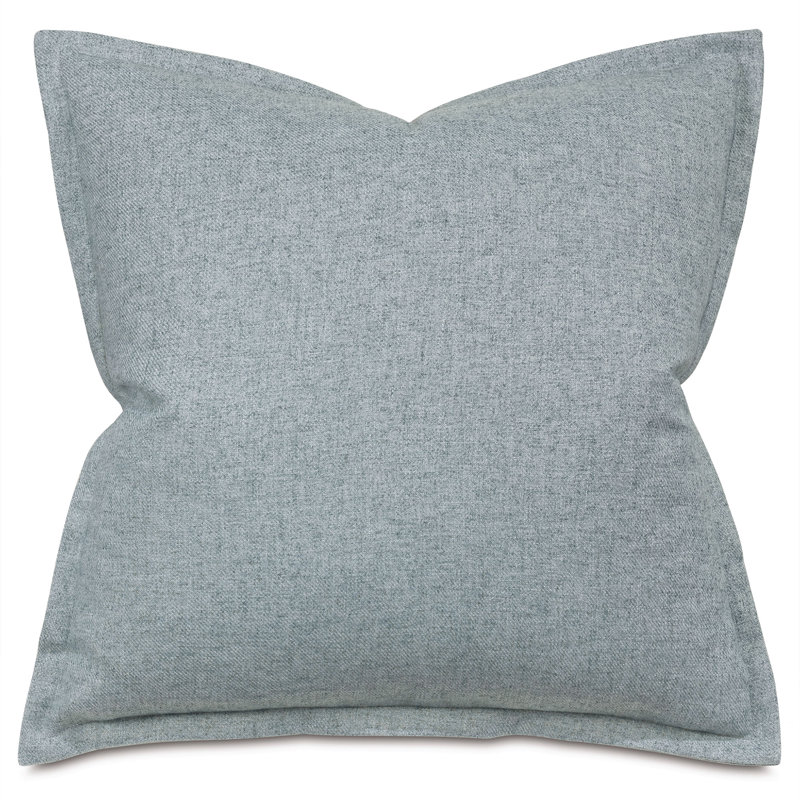 Clearview Linen Blend Sham Set, Blue