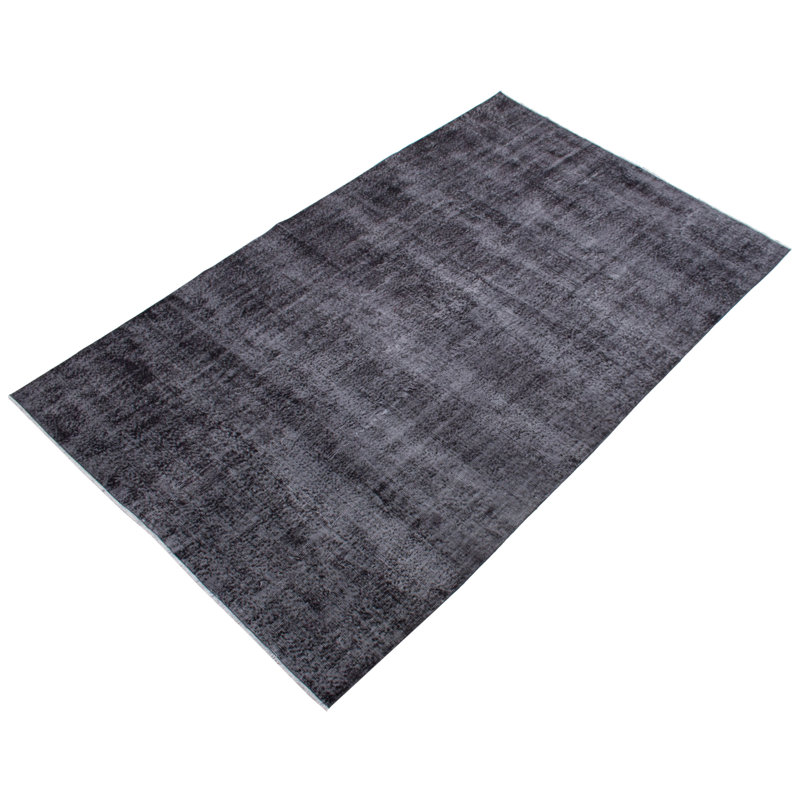 Tapis noir à transition de couleur 6 pi 4 po x 10 pi 0 po