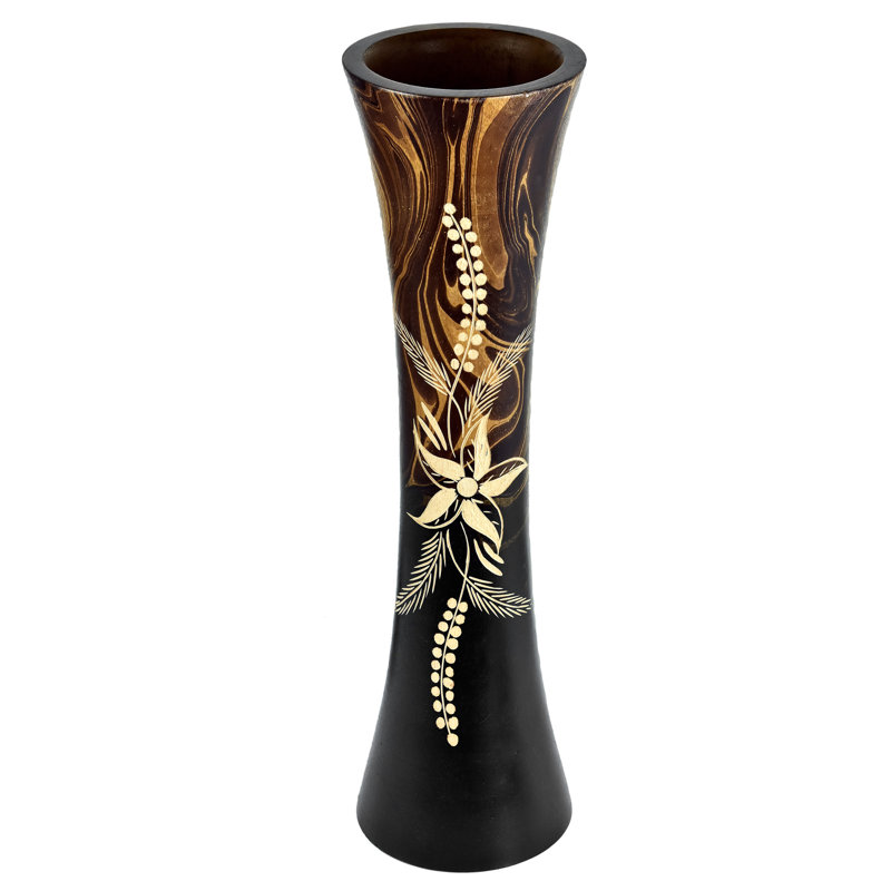 Handmade Wood Table Vase