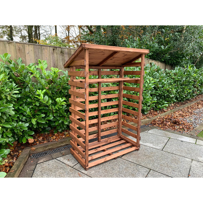 Ohanlon 106cm W x 66cm D Solid Wood Log Store