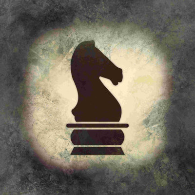 Chess Knight - impression sur toile tendue