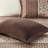 5 Piece Reversible Jacquard Bedspread Set Red