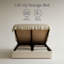 Structure de lit Aykah Lunel Cloud Boucle-131560374