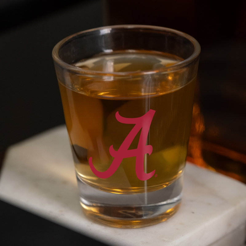 Verre à liqueur 2 oz Alabama Gameday, 2 oz liq.