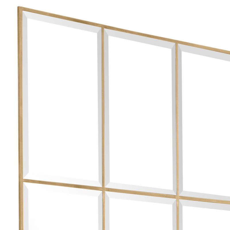 Miroir pleine grandeur Kravis, Laiton