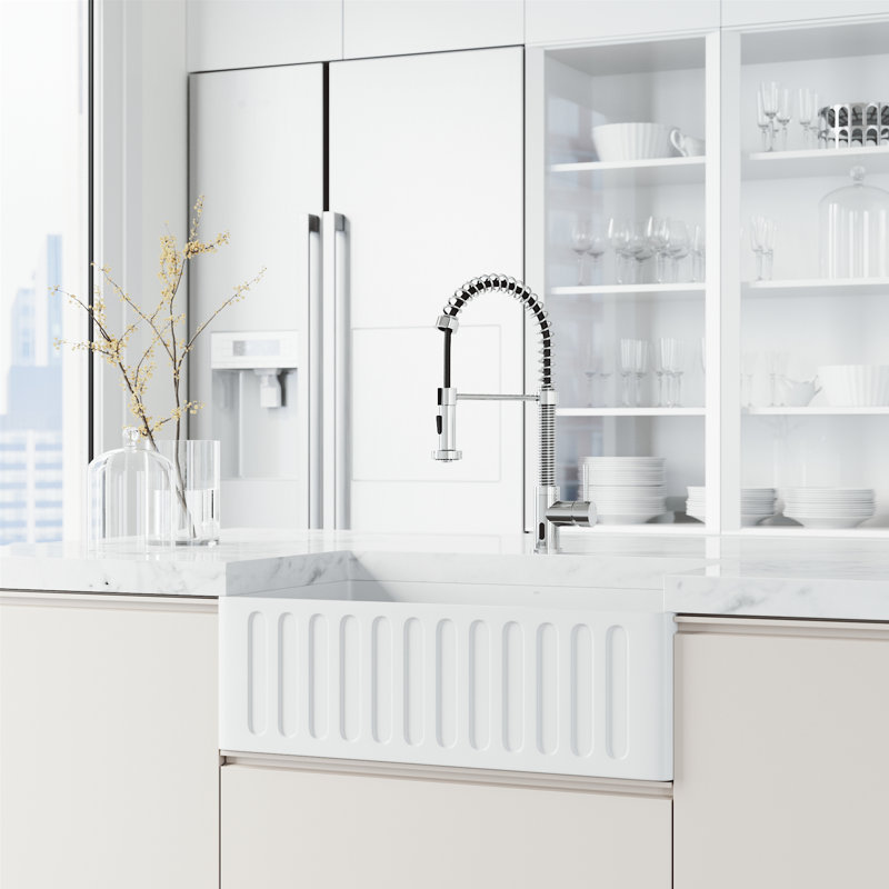 Robinet de cuisine Edison, Chrome