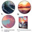 «Horizon's Embrace Photorealistic Sunset I - Sunset», art mural-376478169-376477733