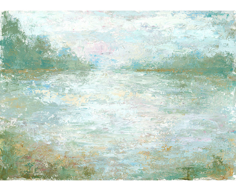 Green Essence Painting by Mark Sargent, Image Brush Gel