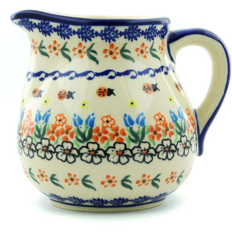 Pichet 46 oz fanciful coccinelle