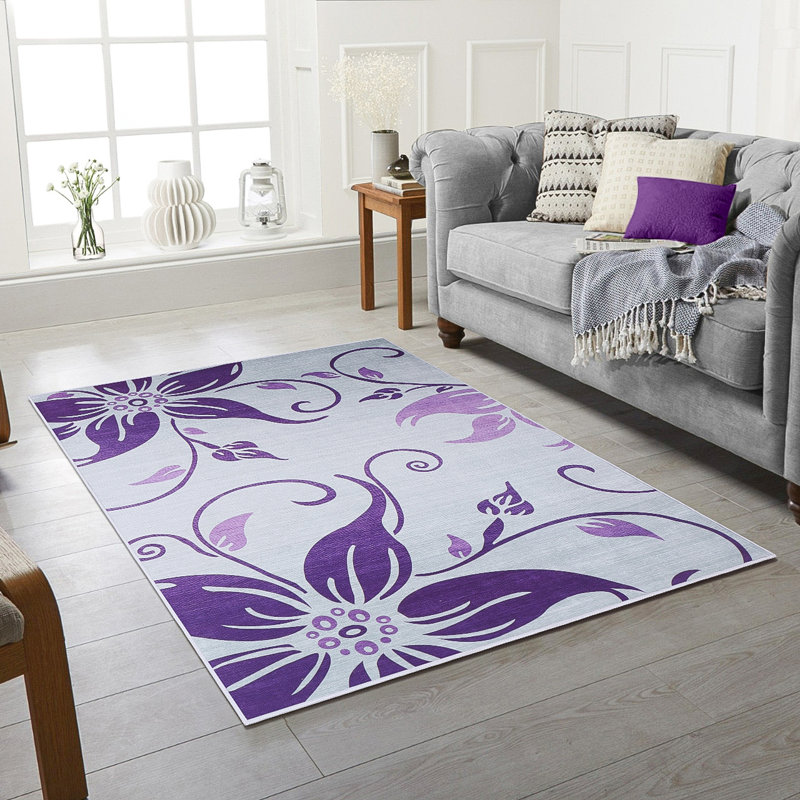 Amirr Floral Area Rug, Rectangle 200 x 290cm