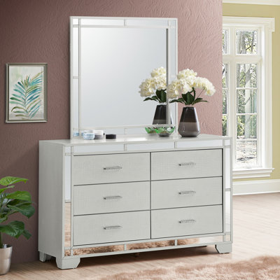 Commode Madison G6600-D, argent champagne (commode)