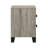 Nightstand, Light Gray Finish