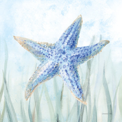 «Aadhiran Undersea Starfish Seaweed on Canvas» par Danhui Nai, reproduction