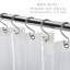 Falko Shower Curtain Liner with Weighted Hem-1409867713