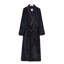 100% Cotton Mid-Calf Bathrobe with Pockets-75051940