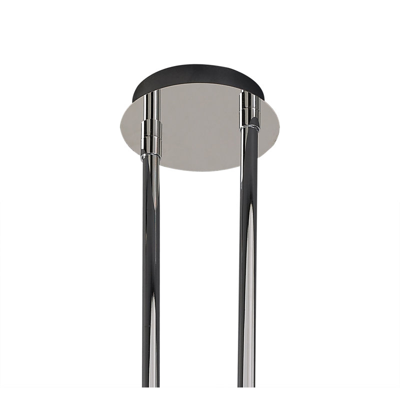 Henrich 8 - Light Kitchen Island Pendant, Polished Chrome