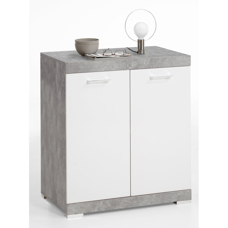 Charlton Sideboard, Grey/White