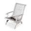 Chaise en bois d'eucalyptus, gris argenté-1835843858