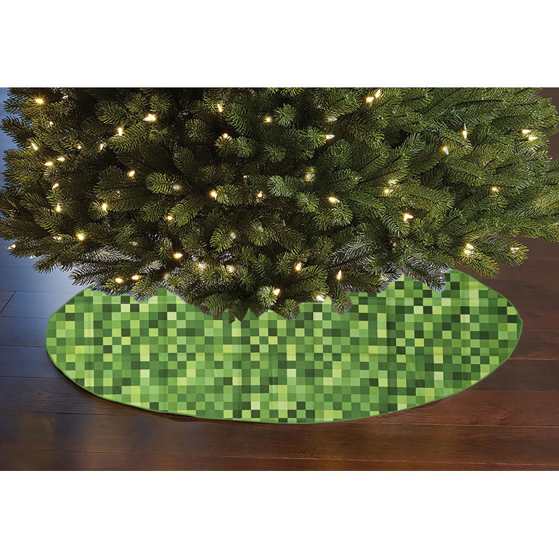 Jupe d'arbre de Noël 58 po, Vert
