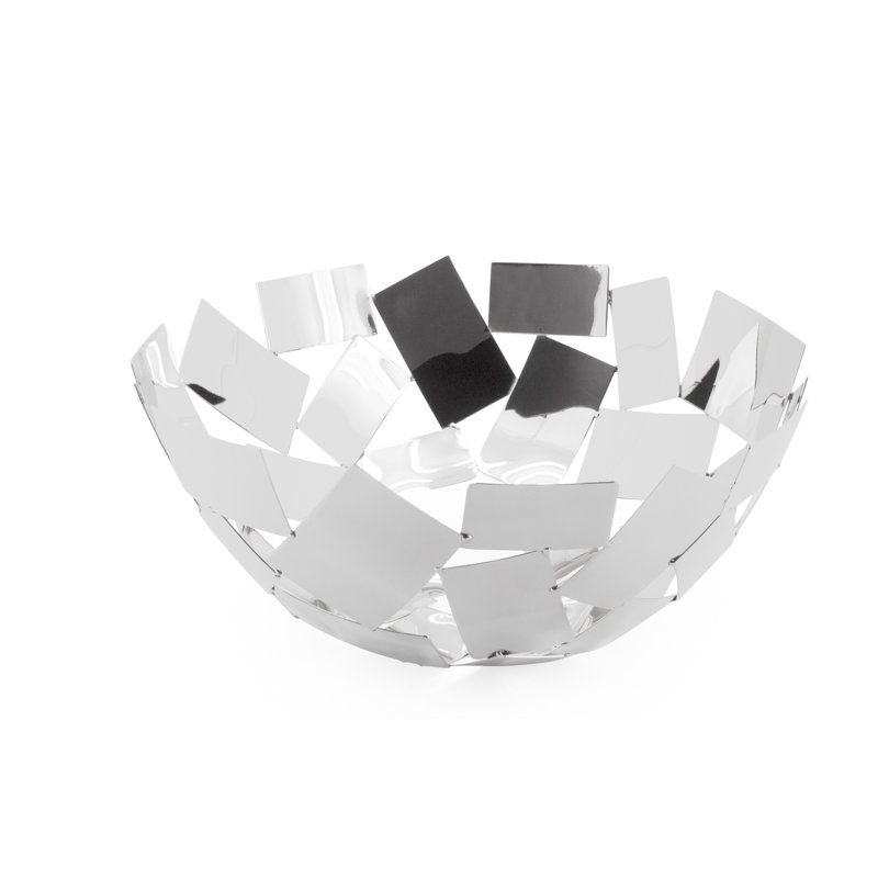 Bol décoratif en acier inoxydable Dirks