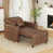 Brown Faux Leather