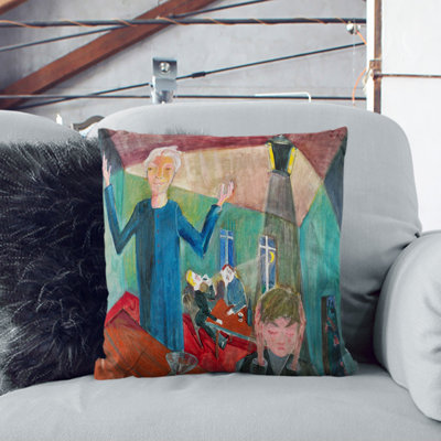 The Drinker Scatter Cushion