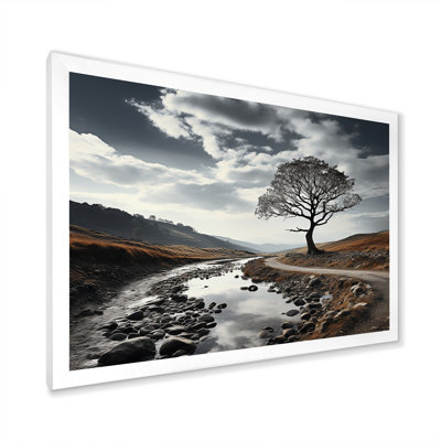 Arbre de montagne charme minimaliste I