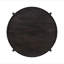 Table basse ronde en bois massif