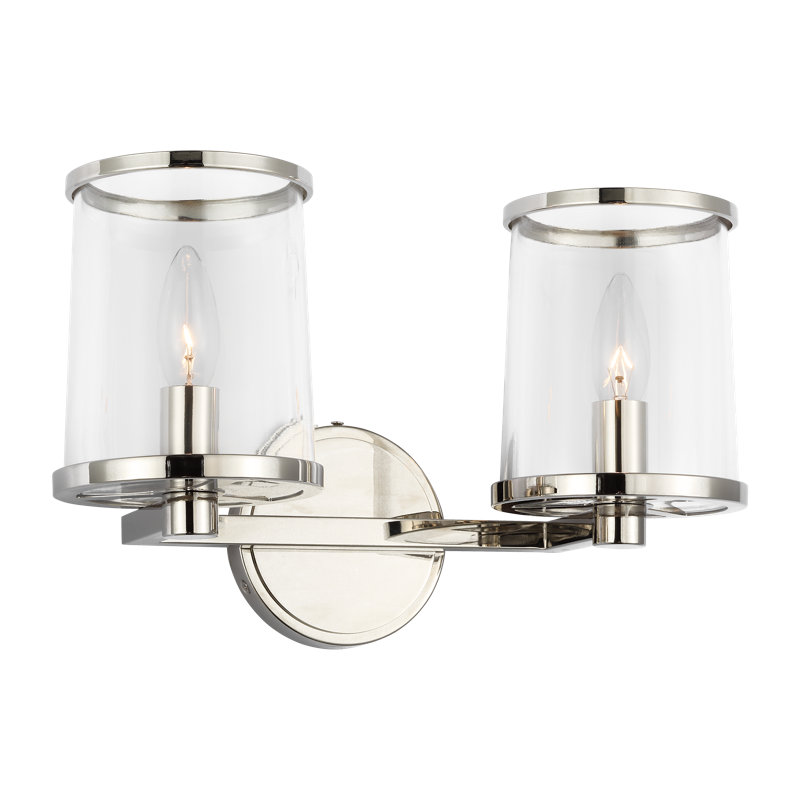 Reynolds 2 - Light Dimmable Vanity Light, Polished Nickel