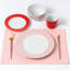 Waterside 16pc Geo Porcelain Dinner Set-20818007
