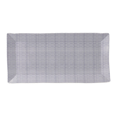 Plateau de service rectangulaire bleu pacifique